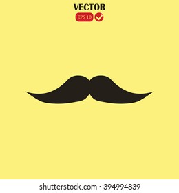 mustache - vector icon