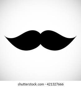 mustache - vector icon