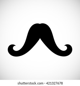 mustache - vector icon
