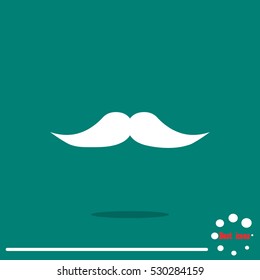 mustache - vector icon