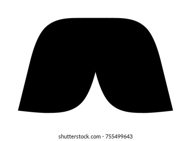 Mustache vector icon