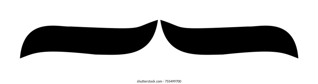 Mustache vector icon