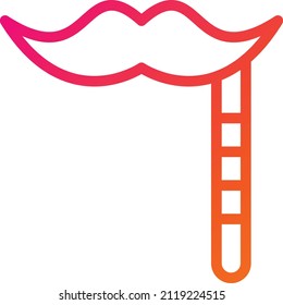 Mustache Vector Icon Design Illustration