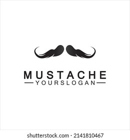 Design-Vorlage für Vektorsymbol von Mustache 