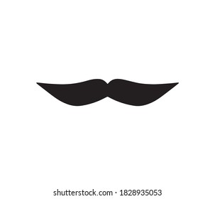 Mustache vector. A simple item, a mustache for men's design.