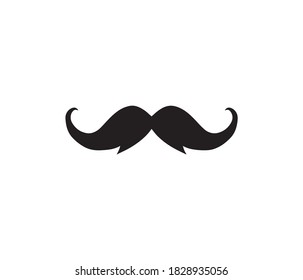 Mustache vector. A simple item, a mustache for men's design.