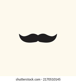 mustache vector for website symbol icon presentation