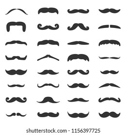 Mustache Vintage Icons