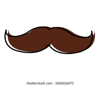 mustache vintage trend hipster style