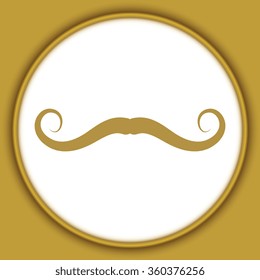 Mustaches icons set