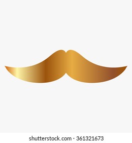 Mustaches icons set