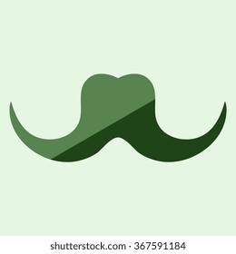 Mustaches icons set