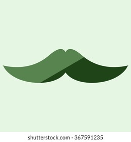 Mustaches icons set
