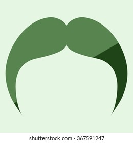 Mustaches icons set