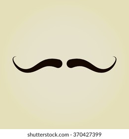 Mustaches icons set