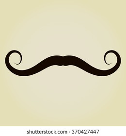 Mustaches icons set