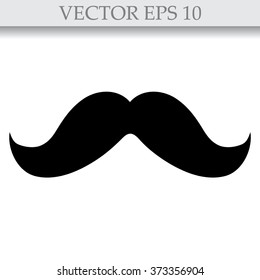 Mustaches icons set