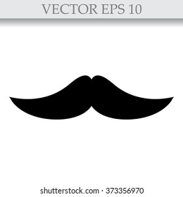 Mustaches icons set