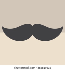 Mustaches icons set