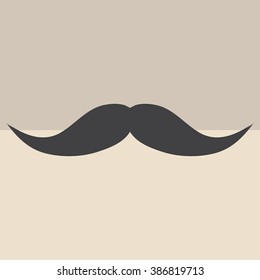 Mustaches icons set