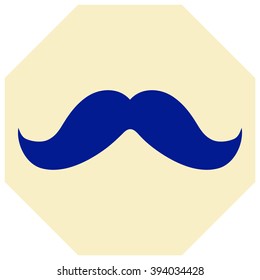 Mustaches icons set