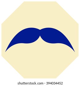 Mustaches icons set