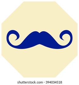 Mustaches icons set