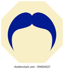 Mustaches icons set