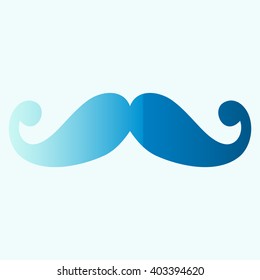 Mustaches icons set