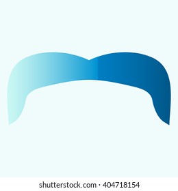 Mustaches icons set