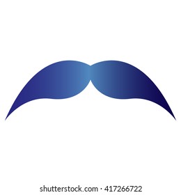 Mustaches icons set