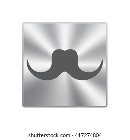 Mustaches icons set