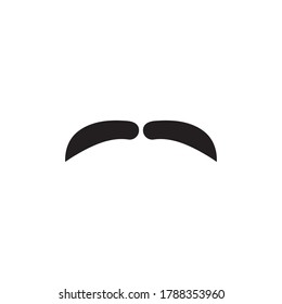 mustaches vector design ilustration templat

