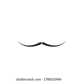 mustaches vector design ilustration templat


