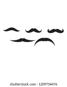 Mustaches Vector Icon