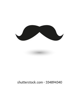 mustaches  - vector icon