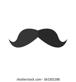 mustaches  - vector icon