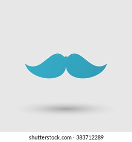 mustaches vector icon
