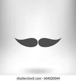 mustaches vector icon