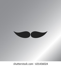 mustaches vector icon