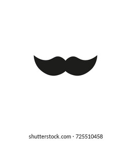 mustaches vector icon