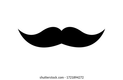 Mustaches vector icon. Vector illustration