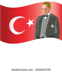 Mustafa Kemal Ataturk, Republic of Turkey's founding leader