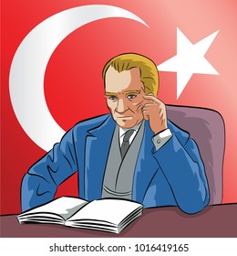 Mustafa Kemal Ataturk, Republic of Turkey's founding leader