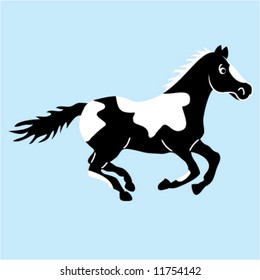 Mustang Running