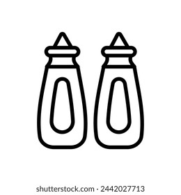 Mustard Bottle icon in vector. Logotype
