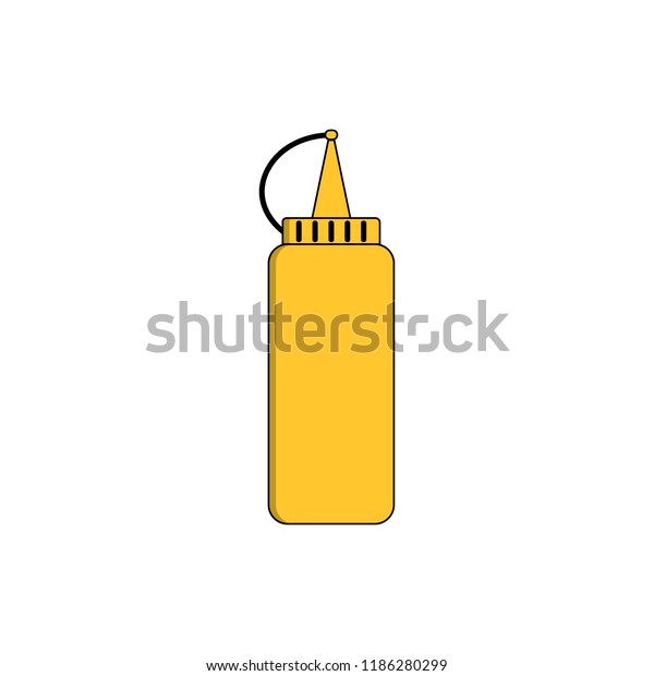 Mustard Icon Cartoon Mustard Cartoon Flat Stock Vector Royalty Free 1186280299 Shutterstock 4027