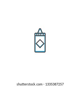 Mustard icon design. Gastronomy icon vector illustration design