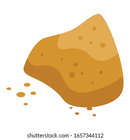 Mustard icon. Isometric of mustard vector icon for web design isolated on white background