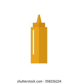 mustard icon. vector illustration